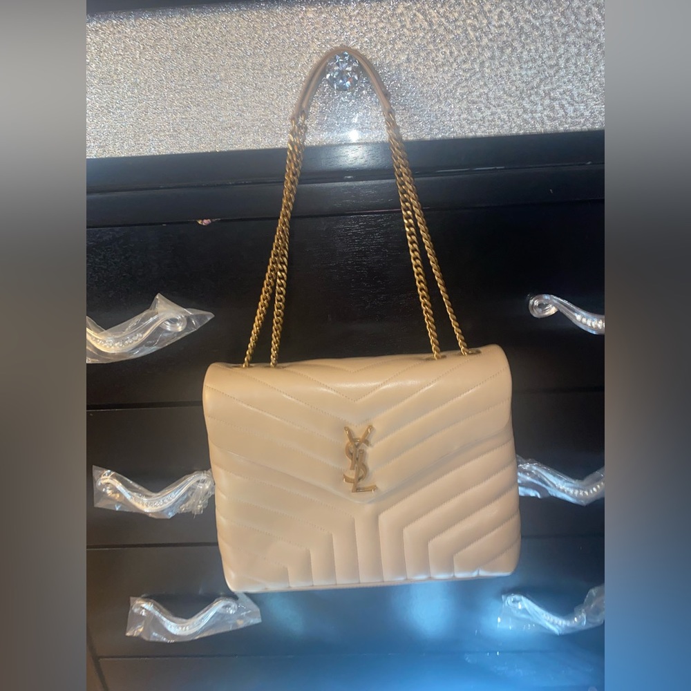 Ysl tan leather bag like new never used no call outs